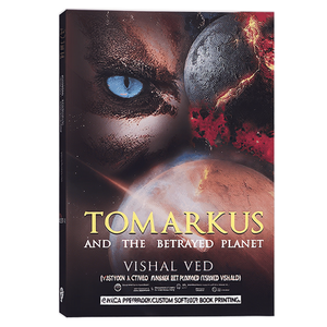 Tomarkus y el Planeta Traicionado de Vishal Ved, impresión de libros de tapa blanda personalizados. - Product Image 2