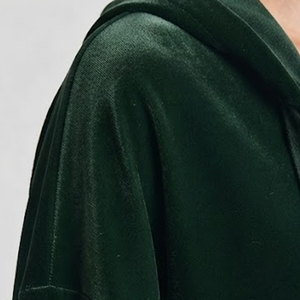 Vêtements pour femmes, impression de logo personnalisée, sweat à capuche en velours à manches longues, best-seller, sweat à capuche léger en velours pour femmes - Product Image 3