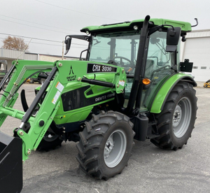 รถแทรกเตอร์ดีเซล Deutz Fahr 5080D Keyline Cab ขนาด 80 แรงม้า ขับเคลื่อน 4 ล้อ พร้อมห้องโดยสารที่สะดวกสบายสำหรับการใช้งานทางการเกษตร คุณภาพสูง - Product Image 1