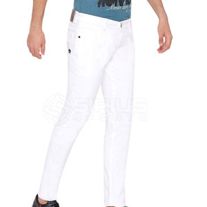 Nouveau style, hiver, automne, respirant, usage extérieur, jeans en denim 100% coton de qualité supérieure, couleur unie, prix bas pour hommes - Product Image 3