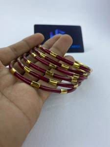 Handforge Global Impex Ethnic Fashion Bracelet Manufacturer India <b>Resin</b> Jewelry Wholesale Supplier Brass Jewelry Exporter Bangle - Product Image 2