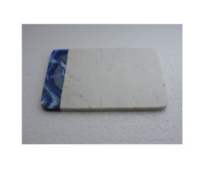 Planche à découper en marbre et bois au design moderne, blocs à découper en marbre et bois, planche à découper en marbre et bois à un prix très raisonnable - Product Image 1