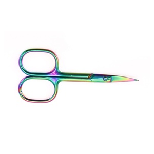 Ciseaux à sourcils professionnels pour manucure, personnalisables (logo et taille), design tendance, vente en gros - Product Image 5