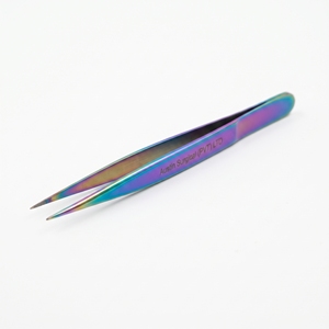 Ensemble de pinces professionnelles pour extensions de cils, kit de 4 pièces, fermeture serrée, utilisation facile, acier inoxydable, emballage personnalisable, logo - Product Image 3
