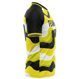 T-shirt de sport pour homme en sublimation, 100 % coton, haute qualité, écologique, respirant, pour la course, l'entraînement et les activités collectives - Product Image 3