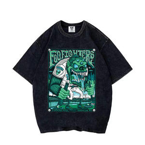 Nouveau T-shirt 2026 personnalisé avec impression sérigraphique pour homme, délavé à l'acide, qualité supérieure, prix abordable, vente en gros, T-shirt homme très demandé - Product Image 4