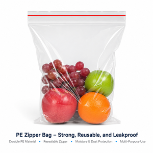 Bolsa con Cierre Hermético Personalizada, Resistente a la Humedad, con Material PET/PE de 4 Mil de Grosor, para Almacenamiento de Alimentos y Empaque de Snacks - Product Image 5