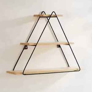 Modern Multi Tier Wooden Floating Shelf Elegant Wall Mount Double Backboard <b>Storage</b> <b>Rack</b> Display Ledge for Bathroom Decor - Product Image 5