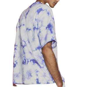 Camiseta de Hombre Tie Dye 100% Algodón, Informal, Estilo Urbano, Transpirable, para Todas las Temporadas, para Actividades al Aire Libre - Product Image 2