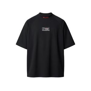 บริการ OEM สำหรับเสื้อยืดผู้ชายไซส์ใหญ่ ขายส่ง เสื้อยืดแฟชั่นสตรีทแวร์ปักลายตามสั่ง 300GSM เสื้อยืดคลาสสิคสำหรับฤดูร้อนสำหรับผู้ชาย - Product Image 4