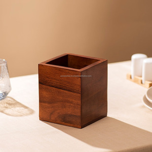 <b>High</b> Demand <b>Kitchen</b> Ware Wood Cutlery Holder <b>Table</b> Decorative Box Accessory - Product Image 3