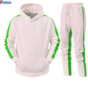 Conjunto de Sudadera con Capucha y Pantalones Largos Bordados de Algodón para Hombre, de Alta Calidad, Transpirable, de Secado Rápido, Estilo Urbano, de Última Tendencia - Product Image 5