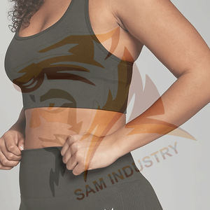 Soutien-gorge de sport personnalisé pour femme avec logo, respirant, pour la course, la gym et le yoga – Vente en gros - Product Image 3