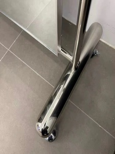 Gương trang điểm toàn thân hình vòm SWT, gương selfie, có bánh xe di động - Product Image 5