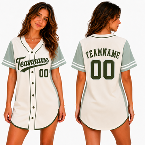 Maillot de baseball pour femmes personnalisé avec logo d'équipe avant/arrière, nom et numéro du joueur, 100% polyester, vêtements de sport - Product Image 5