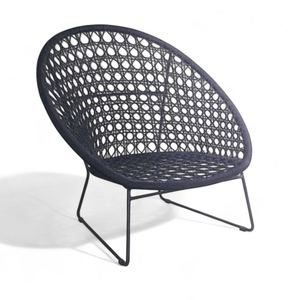 Fauteuil de loisirs en rotin durable, chaise d'extérieur en corde avec matériaux résistants pour la décoration de la maison et le mobilier de jardin - Product Image 4
