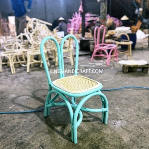 Sillas Infantiles de Ratán Hechas a Mano de Alta Calidad para Alquiler en Eventos y Bodas, Fábrica de Muebles Infantiles, Proveedor OEM ODM - Product Image 4