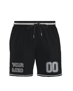 Men's Tropical Floral Lace Polyester/Cotton Digital Printed Board Shorts Quick Dry Elastic Waist Sporty Swim Trunks Mid Rise - Product Image 3
