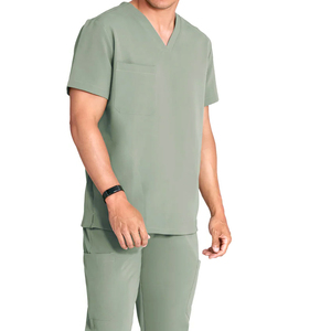 Uniformes Médicos Personalizados de Alta Calidad para Enfermeros y Doctores, Conjuntos de Uniformes Quirúrgicos, Servicio OEM, Venta al Por Mayor, Uniformes Médicos para Hombres - Product Image 6