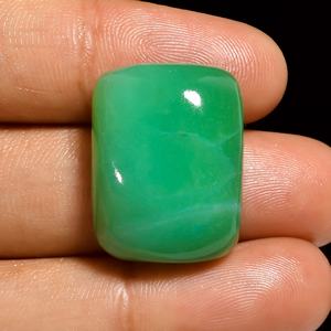 Cabujón de piedras preciosas sueltas de crisoprasa natural al por mayor, forma de mezcla suave para la fabricación de joyas - Product Image 2