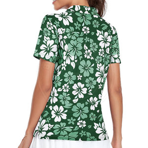 Polo de golf moderno para mujer, con ajuste cómodo, fabricado con tela refrescante que permite la libertad de movimiento para el recreo. - Product Image 2