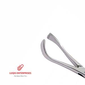 Pince à serviette Lorna Edna à dents non perforantes, en acier inoxydable, instrument chirurgical médical - Product Image 2