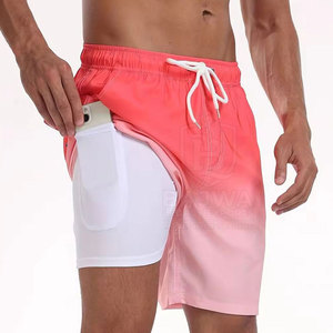 Shorts de sport légers pour hommes avec tissu à séchage rapide, idéaux pour l'entraînement, la course à pied, les exercices et les activités estivales. - Product Image 3