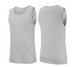 Camiseta sin mangas para hombre al por mayor, diseño personalizado, camiseta sin mangas para hombre de talla grande, secado rápido, cómodo, transpirable con servicio OEM - Product Image 1