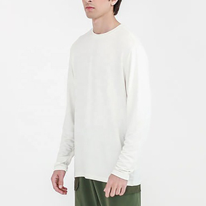 Camisetas de Manga Larga para Hombre, Estilo Casual, Tela Cómoda y Transpirable, para Uso Diario, Estilo Básico Clásico - Product Image 5