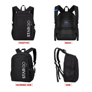 Stargo <b>Laptop</b> <b>Backpack</b> Polyester Water Resistant Minimalist Style Unisex Business Lightweight Portable Large Capacity Durable - Product Image 6