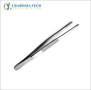 Pinzas Manuales Premium CHARISMA-TECH para Aplicación de Medicamentos, Pinzas Dentadas de Acero Inoxidable para Tejidos, Cuidado de Heridas Clínico, Uso en Laboratorio - Product Image 4