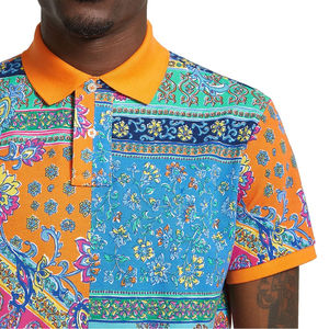 Polo homme sublimation à prix abordable, respirant, sur mesure, vente chaude, confortable, tendance, vêtements de sport - Product Image 4