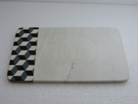 Planche à découper en marbre de qualité 40x30cm, design moderne et luxueux, ustensiles de cuisine écologiques, durables, réutilisables, faciles à nettoyer
