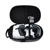 Sac de transport semi-rigide pour casque VR et accessoires, étui de rangement en EVA pour lunettes VR