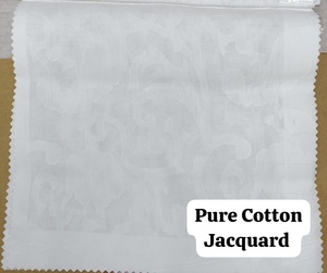 Tela Jacquard de Algodón Puro, Ancho 44, 65 g/m², para Vestidos de Fiesta, Kurtis, etc. - Product Image 2