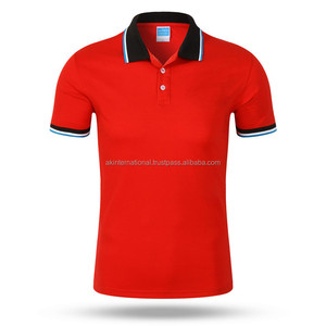 Fábrica personalizada en blanco liso hombres Casual negocios algodón camiseta personalizada hombres Golf Polo camisas con bordado Logo Crew Fitness - Product Image 2