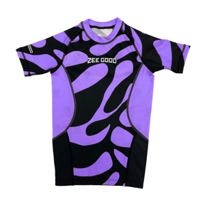 T-shirt de sport unisexe à manches courtes, respirant, à séchage rapide, en tissu compressif 220g, pour la course à pied et l'entraînement en salle de sport - Product Image 1