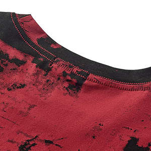 Camiseta 100% algodón para hombre, corte holgado, estampada, de alta calidad, barata, lisa, negra, blanca, para sublimación, 100% poliéster, OEM - Product Image 3