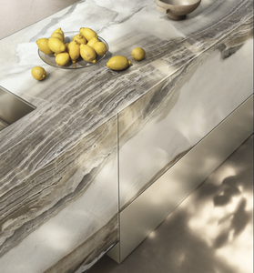 ตู้ครัวสำเร็จรูป JY Project แบบกำหนดเองได้ หรูหรา วัสดุ MDF พร้อมชุดตู้ครัวสำเร็จรูป ดีไซน์อ่างล้างจานและเคาน์เตอร์แบบอเมริกัน - Product Image 4