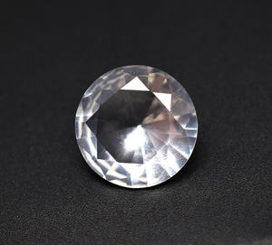 Wholesale <b>Hot</b> Selling Crystal Quartz Round Brilliant Old Mined Cut Gemstone <b>18</b> MM Top Quality Loose Gemstone for Jewelry - Product Image 5
