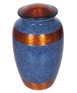 Urne de crémation classique en aluminium, gravée, de haute qualité, décoration intérieure - Product Image 2