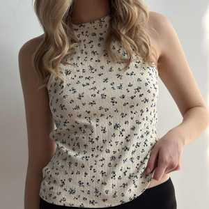 CYBEX INDUSTRY Débardeur court boutonné en toile de coton pour femme, doux, respirant, col en V, pour la maison et les loisirs, soin personnel - Product Image 5