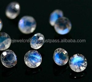 8mm Naturel Arc-En-Ciel Pierre De Lune Pierre À Facettes Coupe Ronde Calibré Pierres Précieuses En Vrac Fabricant Boutique En Ligne Usine Prix En Ligne - Product Image 2