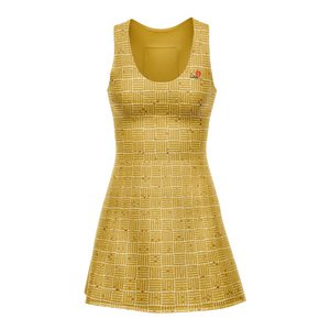 Vestido Deportivo Personalizado de Fábrica para Mujer, sin Mangas, para Tenis o Golf, Uniforme Transpirable Sublimado - Product Image 2