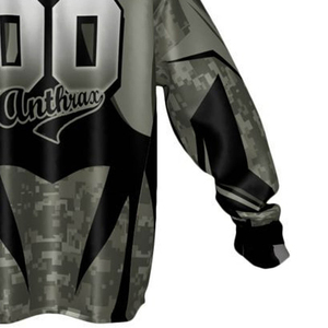 Maillot de paintball personnalisé en polyester, spandex et coton, nouveau design, pour hommes et femmes, qualité supérieure, doux, respirant, séchage rapide - Product Image 5