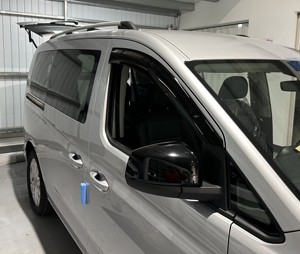HIC แผ่นบังแดดกระจกหน้าต่างป้องกันสภาพอากาศสำหรับ Ford Transit Connect tourneo Connect 22 ~ ON - Product Image 2