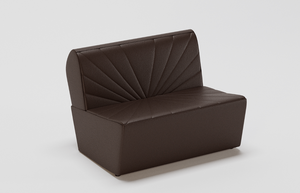 Sofá seccional modular moderno para sala de estar, con patas de madera, tapizado de tela de la mejor calidad, en forma de esquina. - Product Image 2