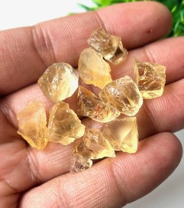 Natural Citrine <b>Raw</b> Stones Loose Healing <b>Crystals</b> Rough Quartz Gemstone Bulk Wholesale Supplier Energy Stone - Product Image 5