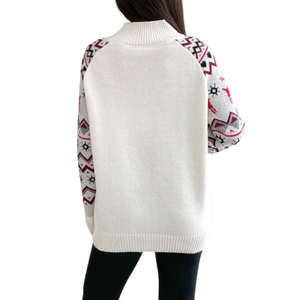 Men Women's Regular Length <b>Cardigan</b> <b>Sweater</b> Nylon/Acrylic Wool-Lined Interior Floral Embellishments Crew Neck All Seasons Casual - Product Image 2