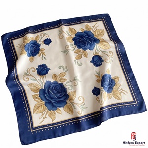 Premium Custom Bandana <b>Scarf</b> Fabric White Label OEM ODM Textile Manufacturer Brand Promotion Service Low MOQ Bulk Supply Bali - Product Image 3